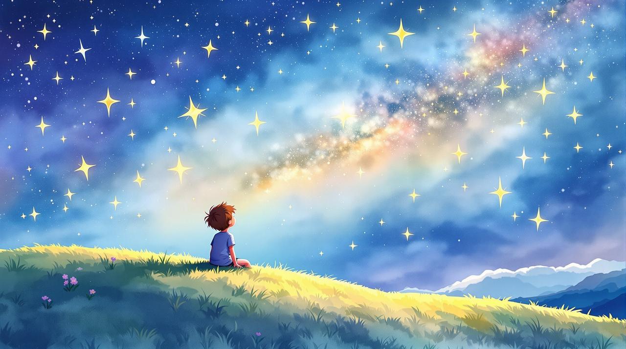 星光影院 - 手绘动画短片：星空之梦 投稿封面